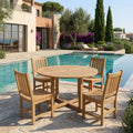 Anderson Teak Tosca Sonoma 5-Piece Dining Set