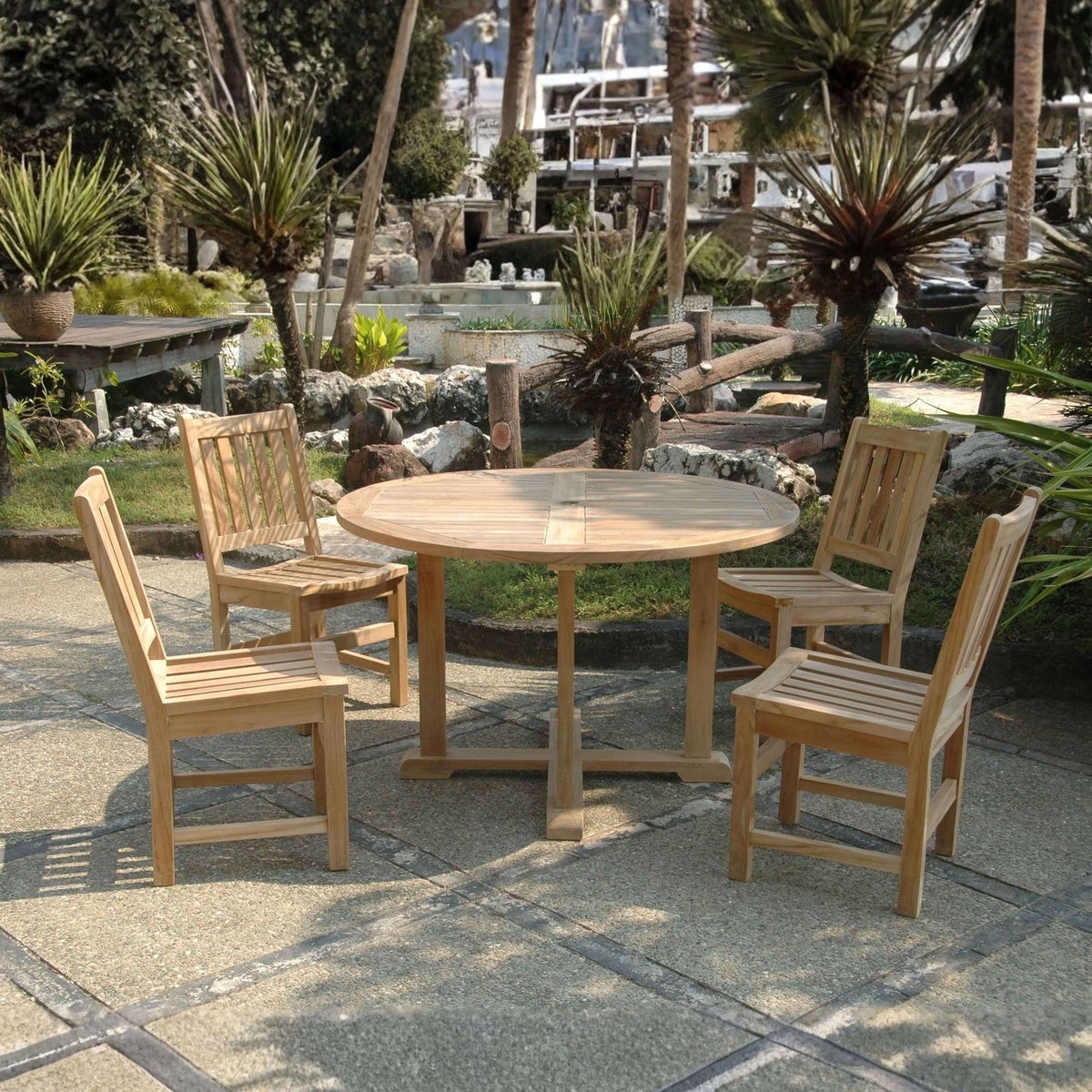 Anderson Teak Tosca Sonoma 5-Piece Dining Set – view 4