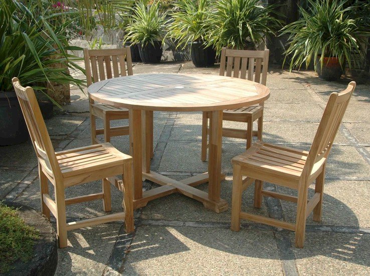 Anderson Teak Tosca Sonoma 5-Piece Dining Set – view 7