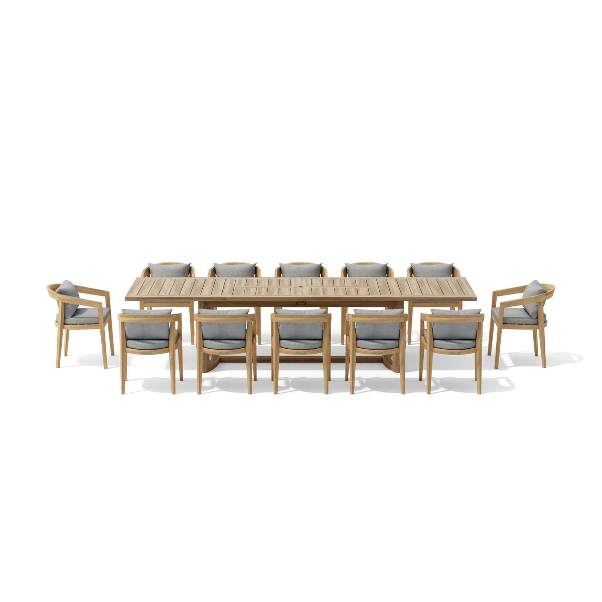 Anderson Teak Toscana 13-Piece Extension Table Set (SET-367) – view 5