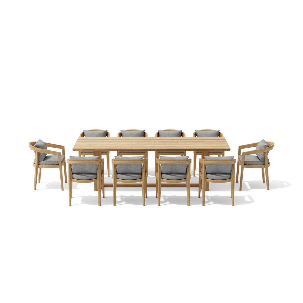 Anderson Teak Toscana 11-Piece Dining Set (SET-368) – view 10