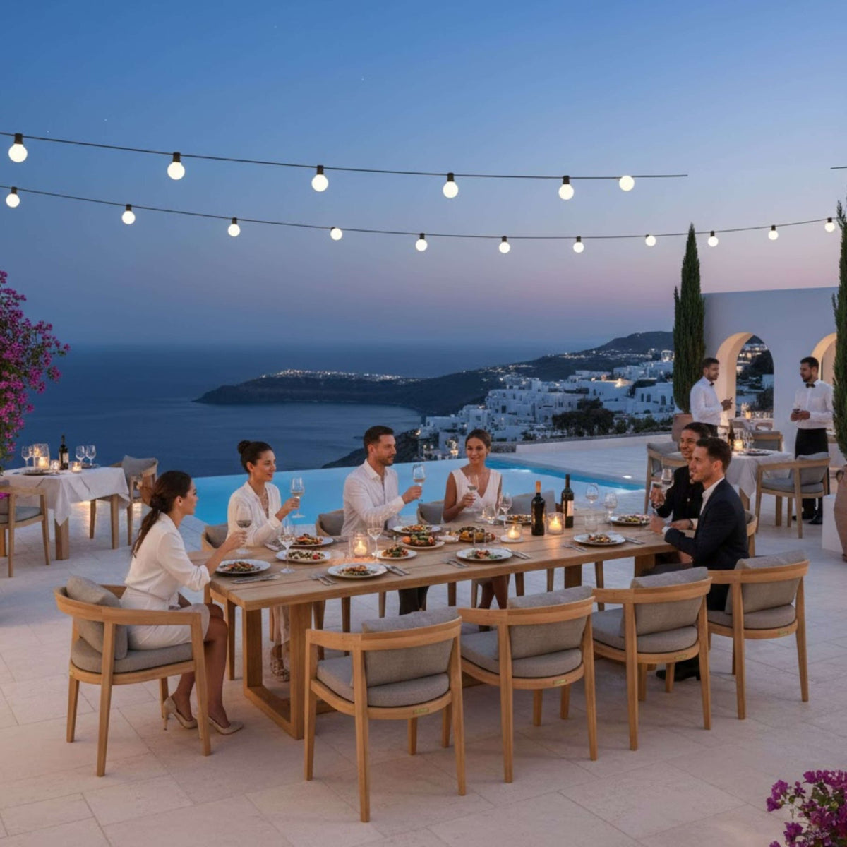 Anderson Teak Toscana 11-Piece Dining Set (SET-368) – view 5