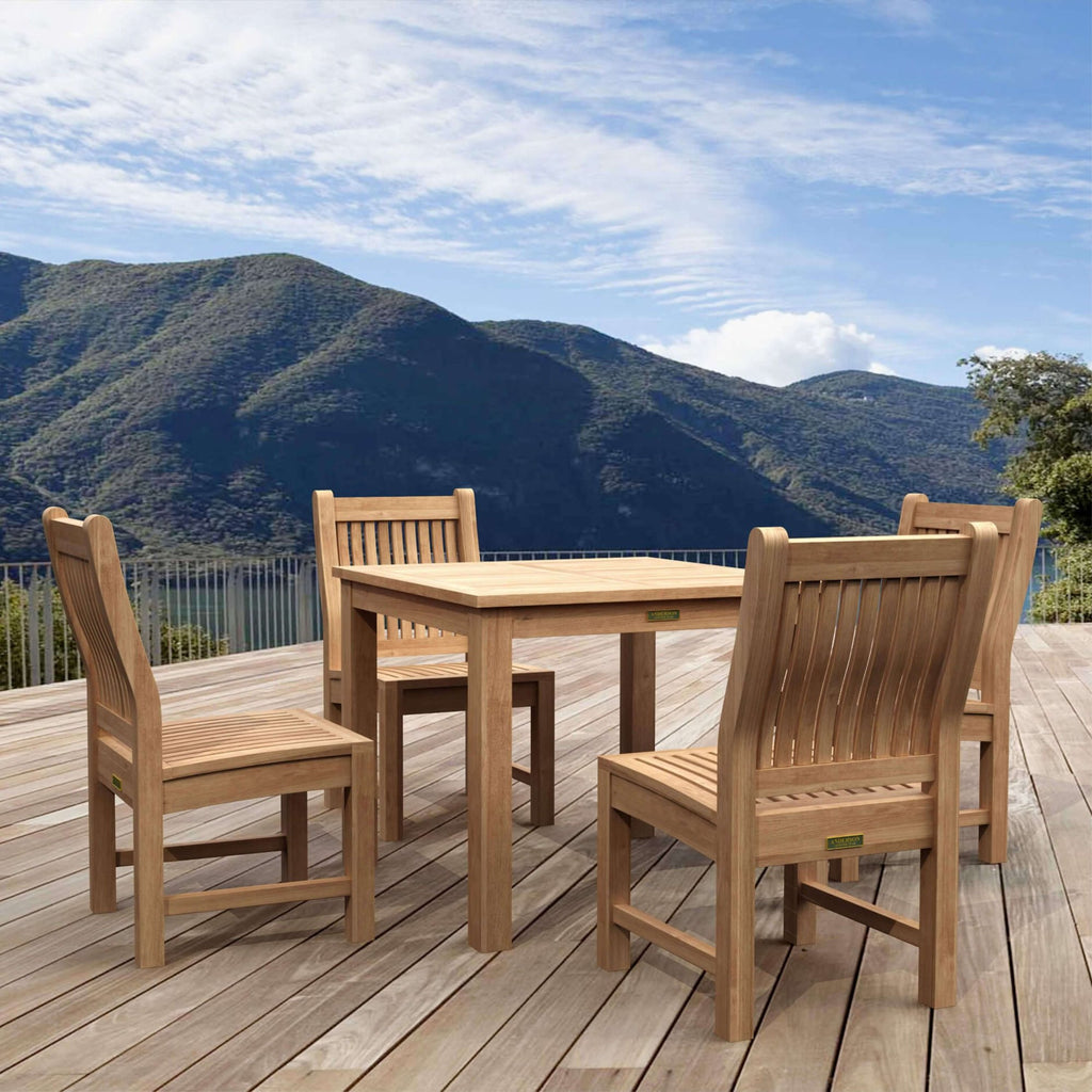 Anderson Teak Bahama Sahara 5-Piece Bistro Set – view 4