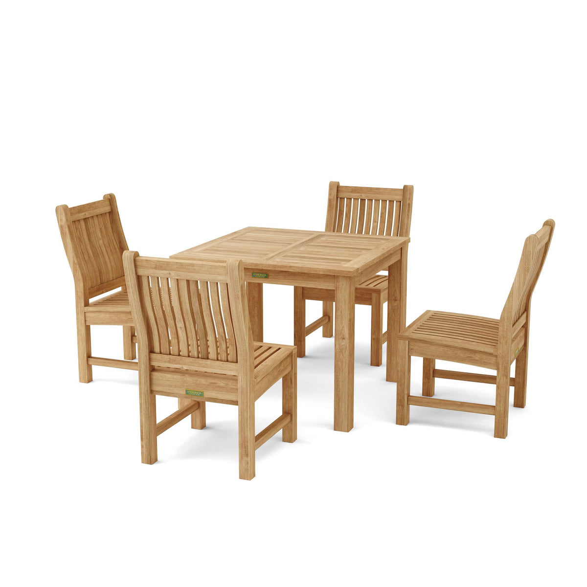 Anderson Teak Bahama Sahara 5-Piece Bistro Set – view 5