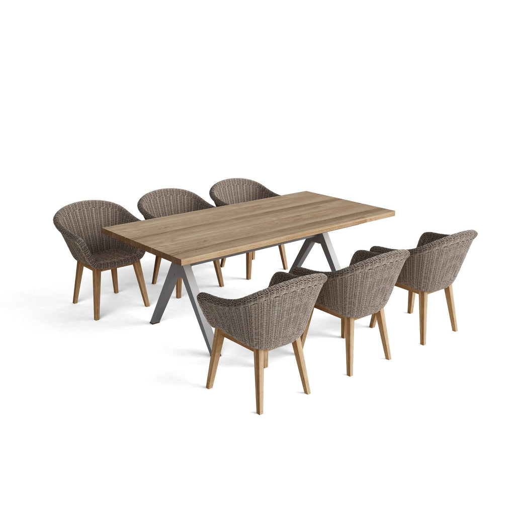 Anderson Teak Alura Padua 7-Piece Dining Set (SET-39A) – view 3