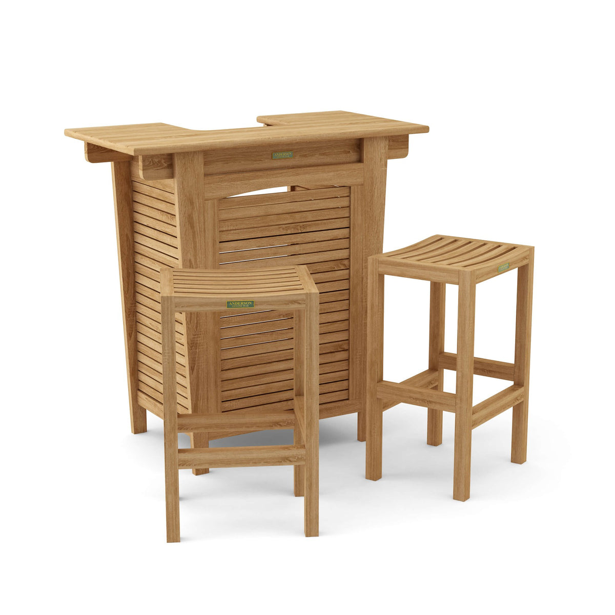 Anderson Teak Montego 3-Piece Bar Set – view 6