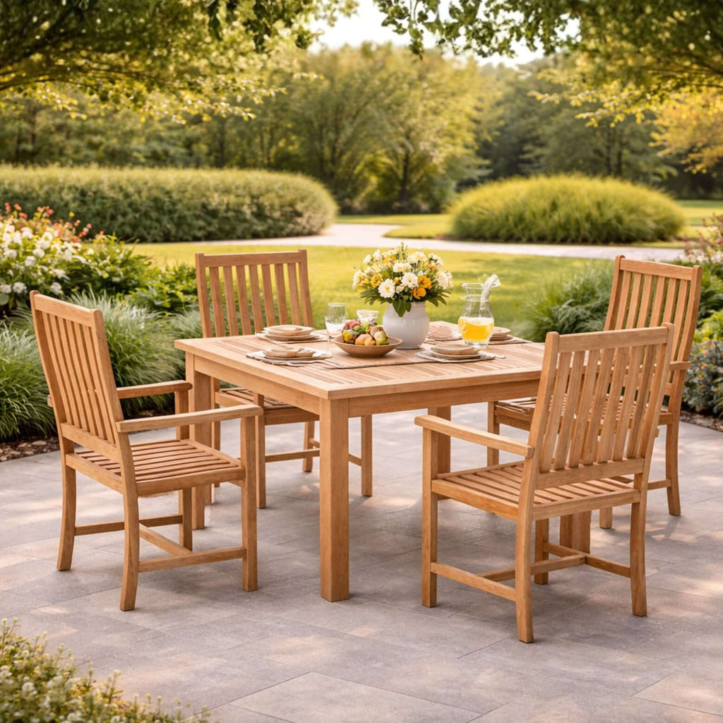 Anderson Teak Windsor Wilshire 5-Piece Dining Set – view 3