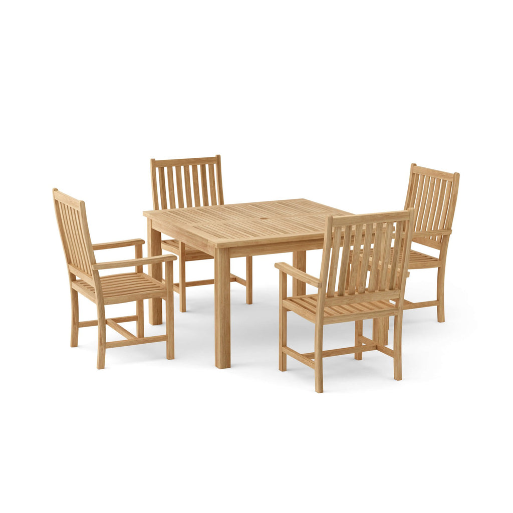 Anderson Teak Windsor Wilshire 5-Piece Dining Set – view 4