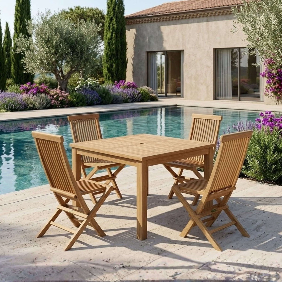 Anderson Teak Windsor Classic 5-Piece Dining Set