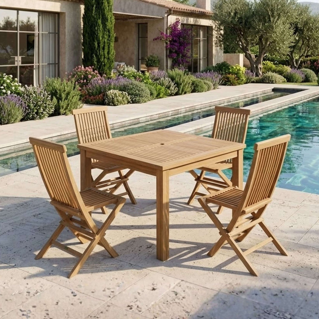 Anderson Teak Windsor Classic 5-Piece Dining Set – view 2