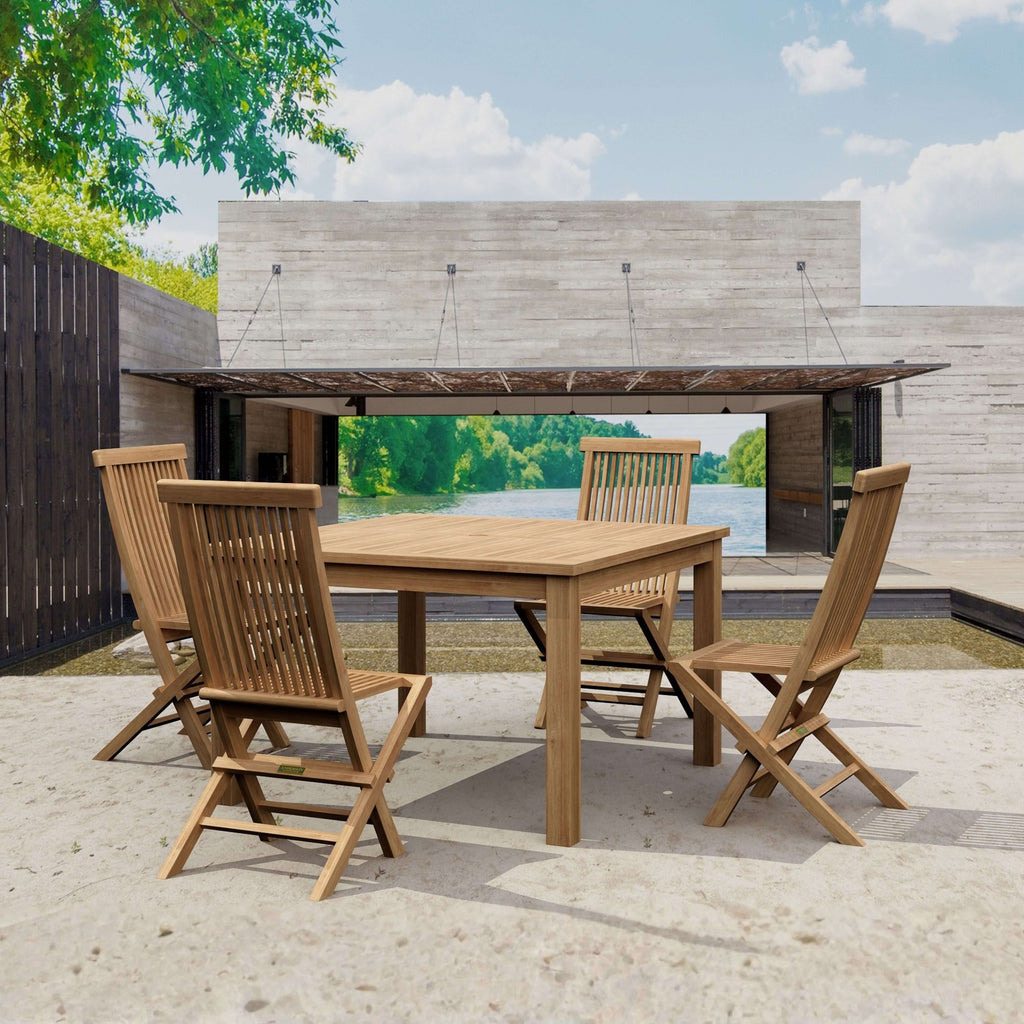 Anderson Teak Windsor Classic 5-Piece Dining Set – view 4