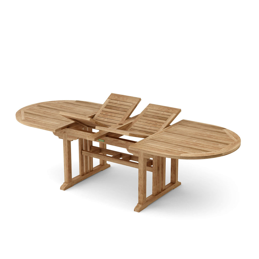 Anderson Teak Sahara Dining Side Chair 11-Piece Oval Dining Set (SET-78) – view 7