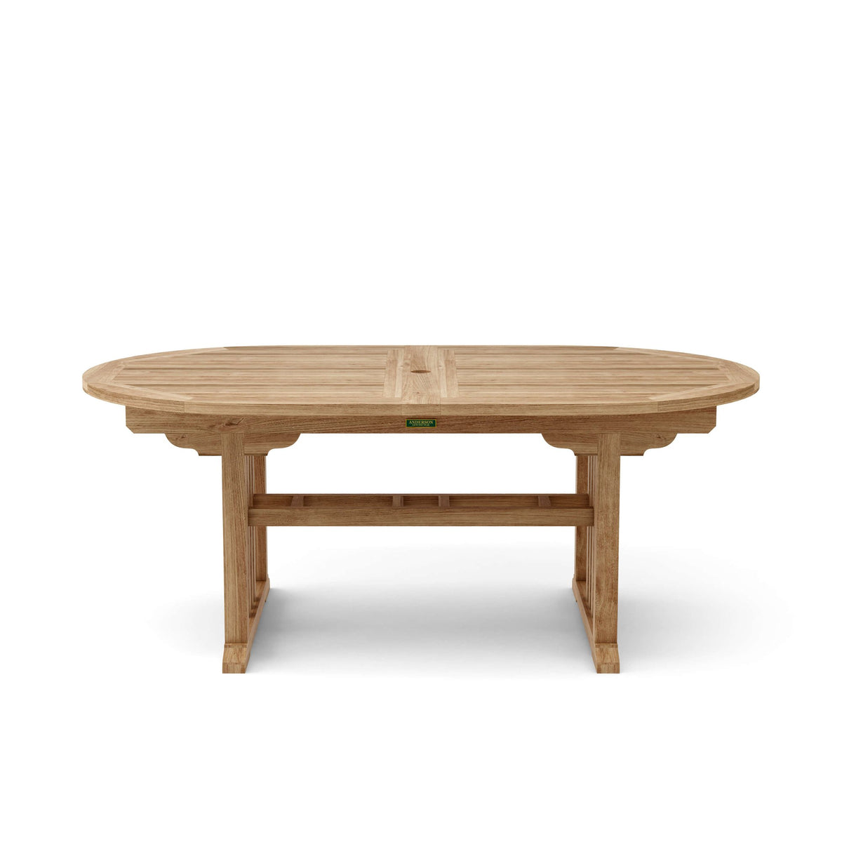 Anderson Teak Sahara Dining Side Chair 11-Piece Oval Dining Set (SET-78) – view 8