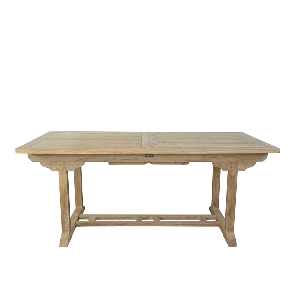 Anderson Teak Bahama Stackable Sahara 9-Piece Rectangular Dining Set (SET-80) – view 10