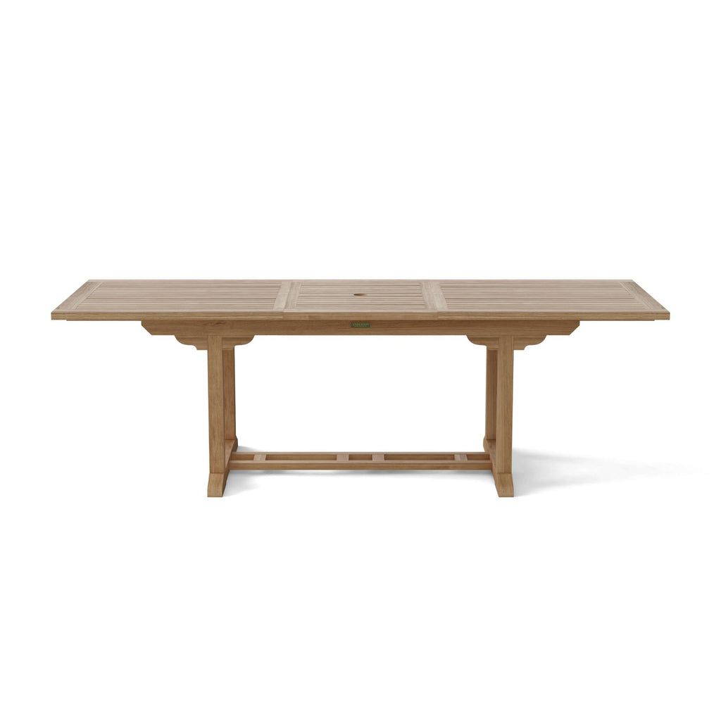 Anderson Teak Bahama Sahara 9-Piece 94" Rectangular Dining Set – view 3