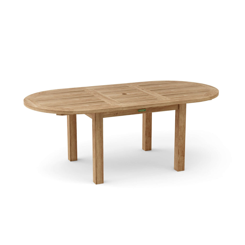 Anderson Teak Bahama Sahara 9-Piece 78" Oval Dining Set – view 6