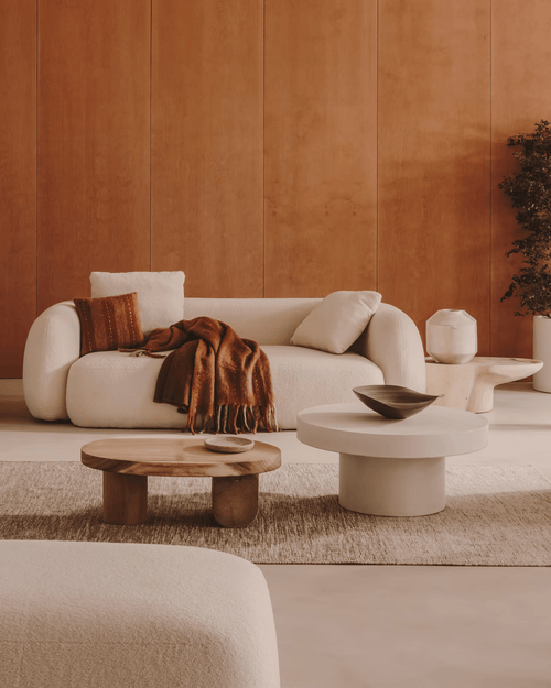 3-seater sofa martin lamb écru — Kave Home