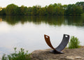 Fire Pit Art Stainless Steel Wings of Flight