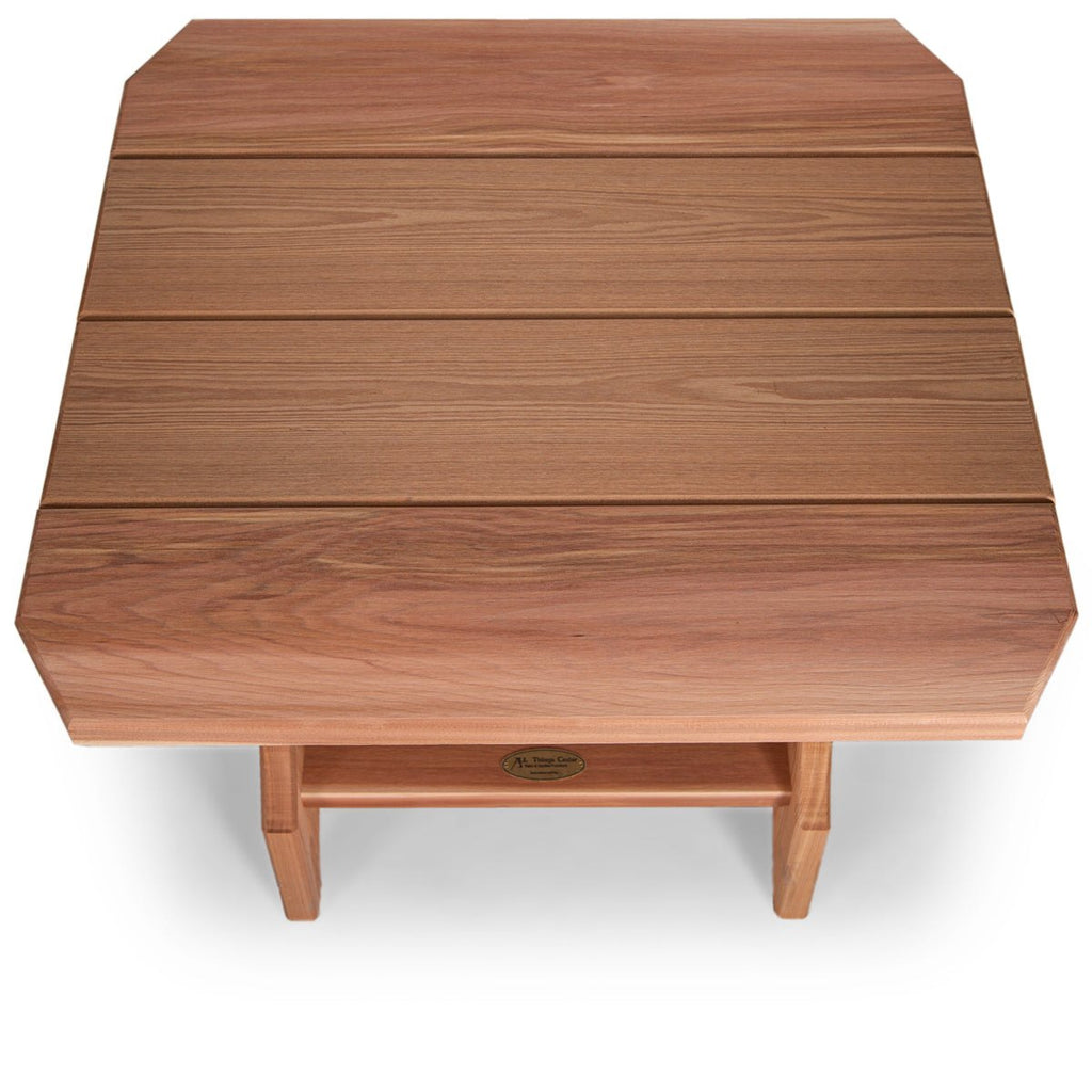 All Things Cedar Adirondack Magazine Table – view 4