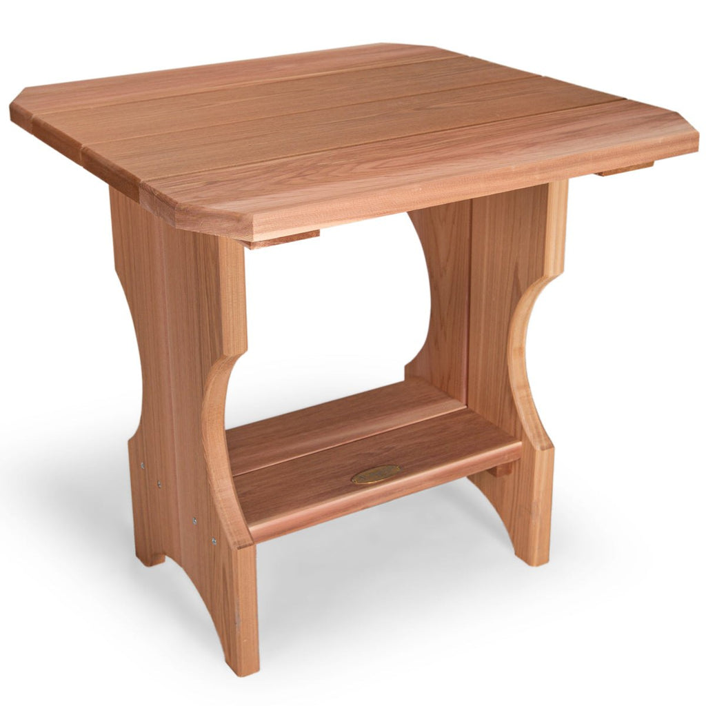 All Things Cedar 3-Piece Adirondack Side Table Set – view 2