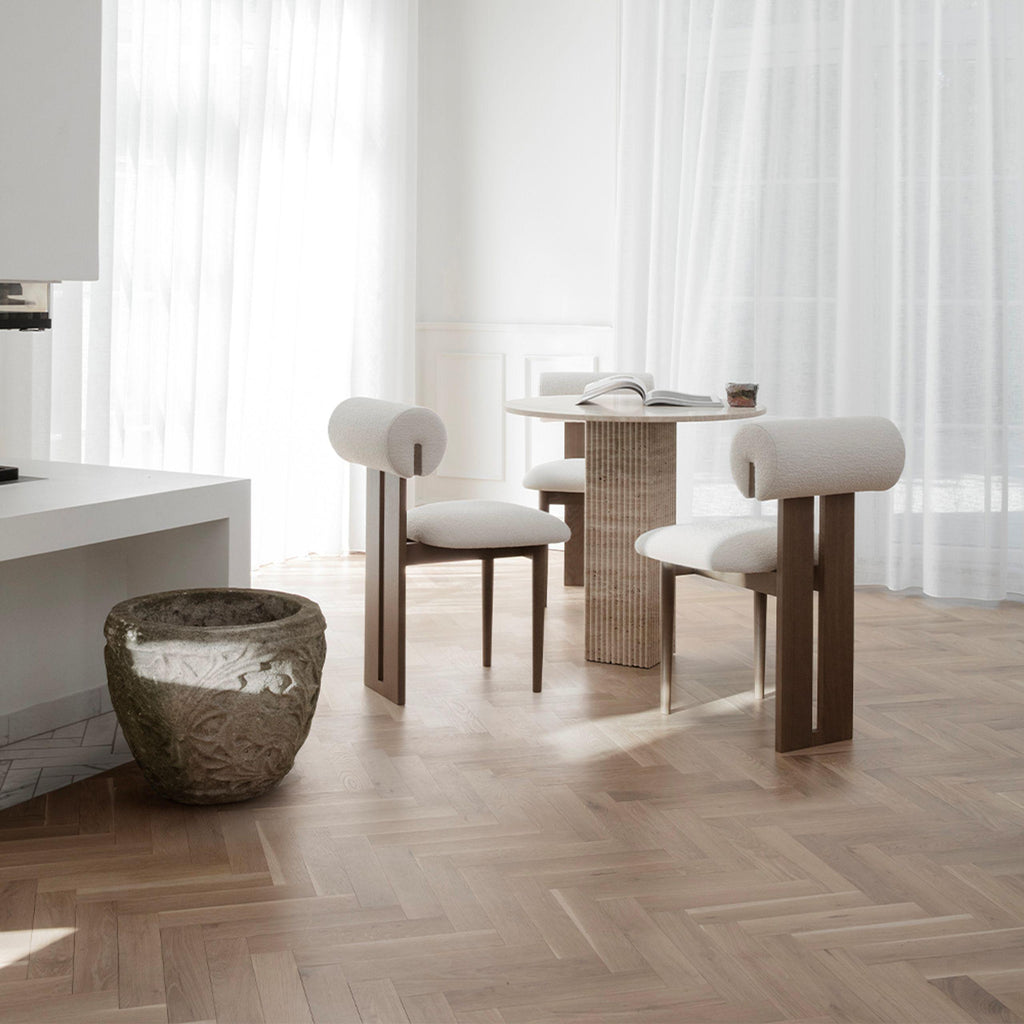 SOHO round table travertine — NORR11
