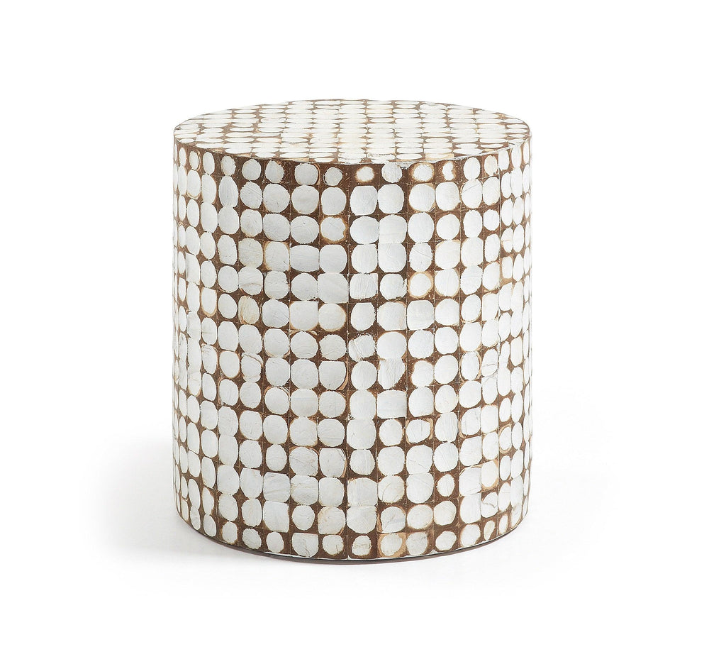 Side table necoco white mango wood — Kave Home