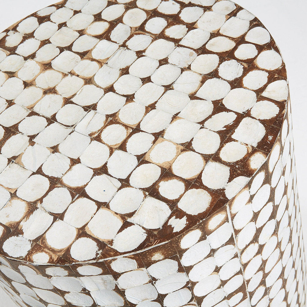 Side table necoco white mango wood — Kave Home