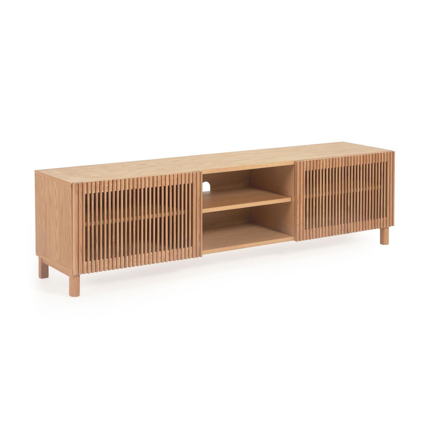 RTV cabinet Beyla oak wood — Kave Home