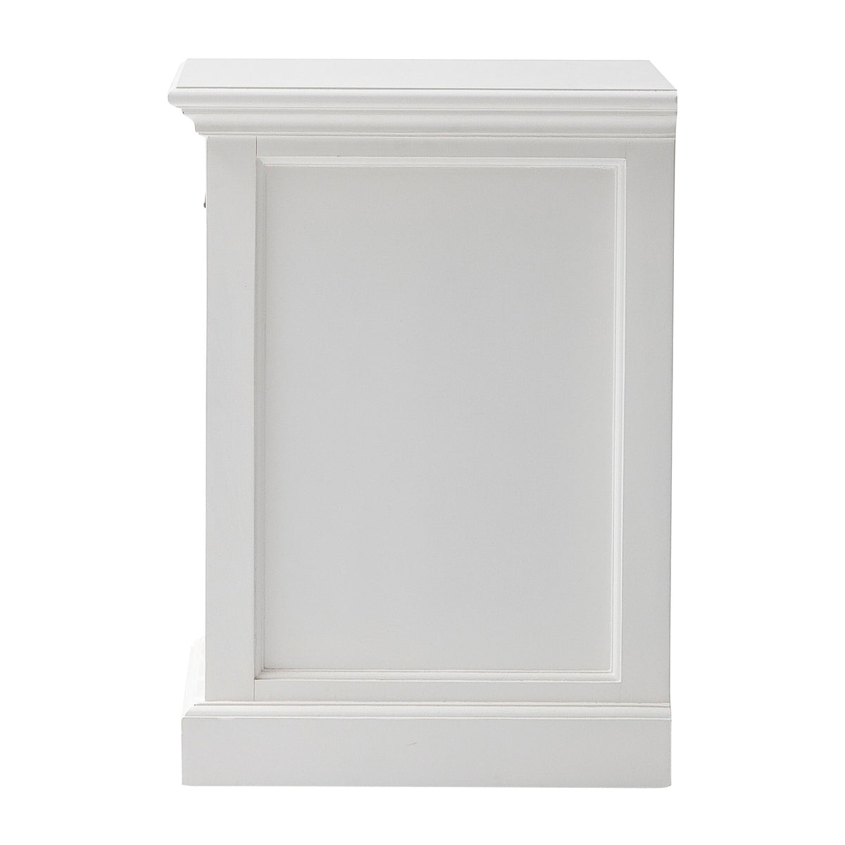 NovaSolo Halifax Bedside Table with Dividers, Classic White – view 4