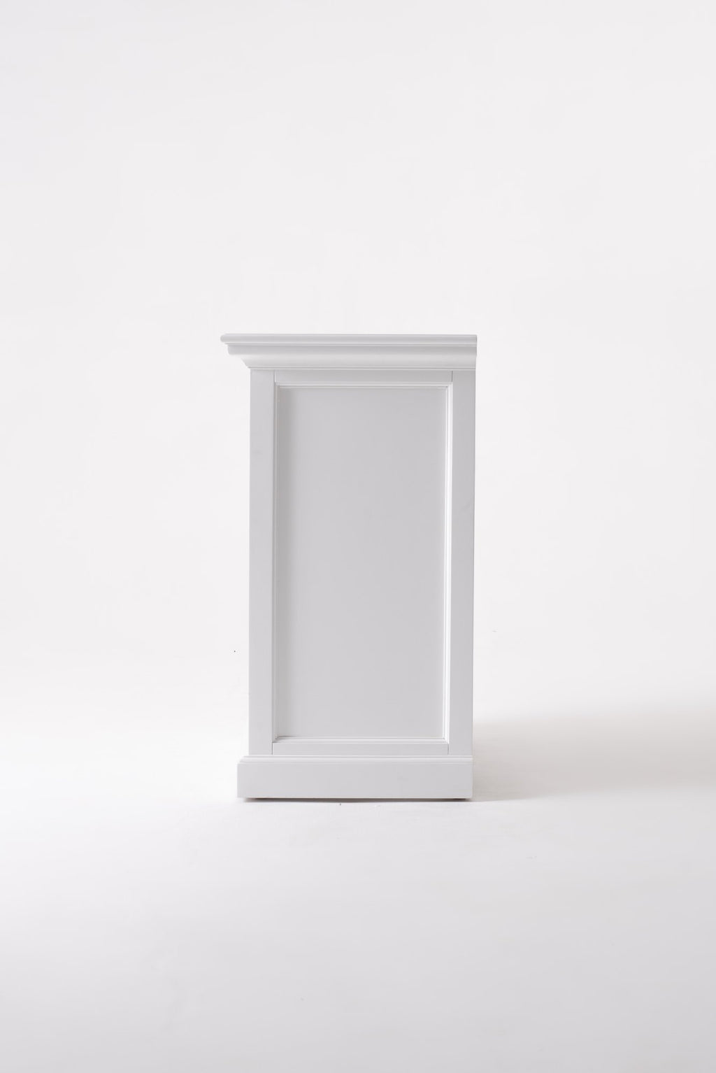 NovaSolo Halifax Bedside Table with Dividers, Classic White – view 7