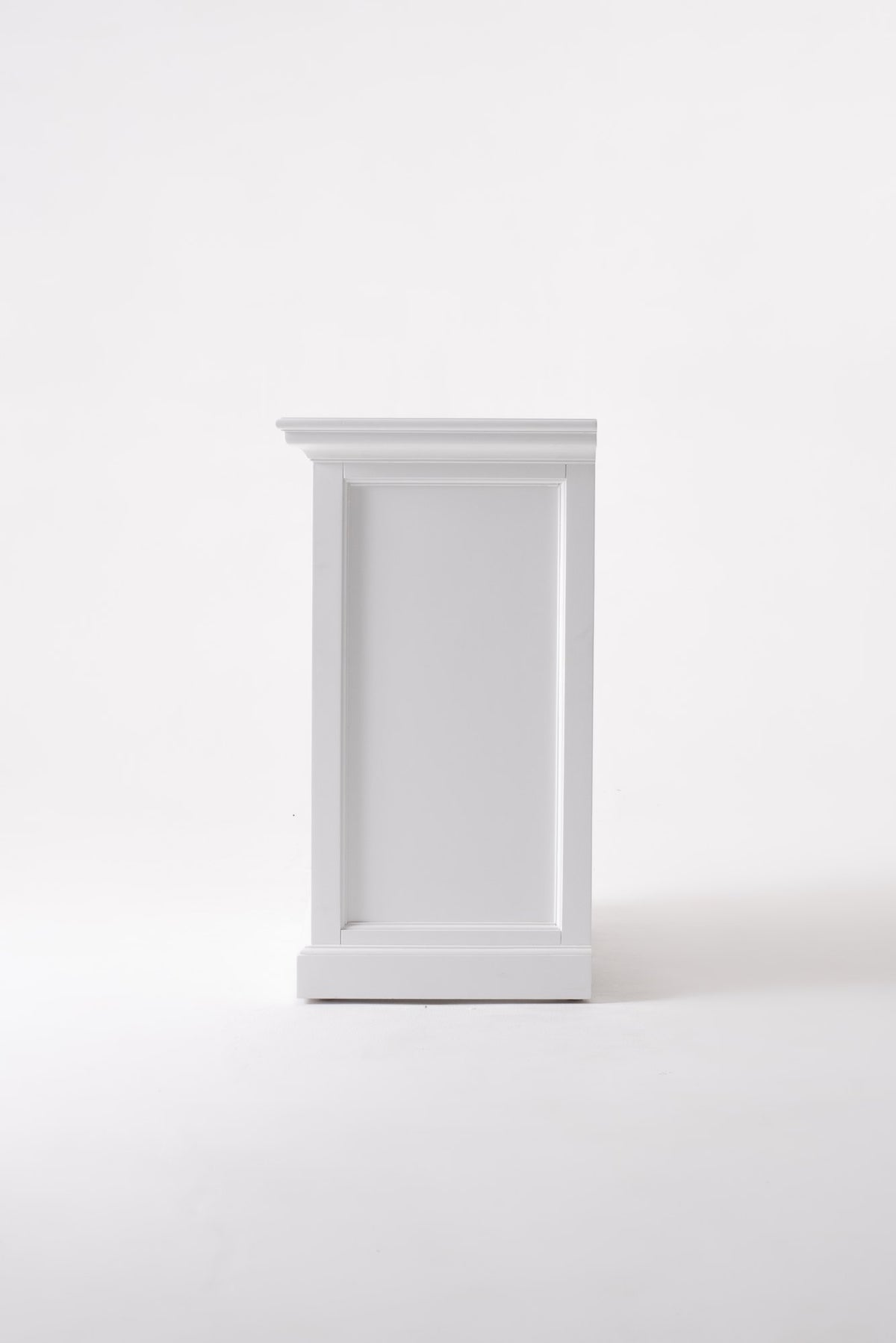 NovaSolo Halifax Bedside Table with Dividers, Classic White – view 7
