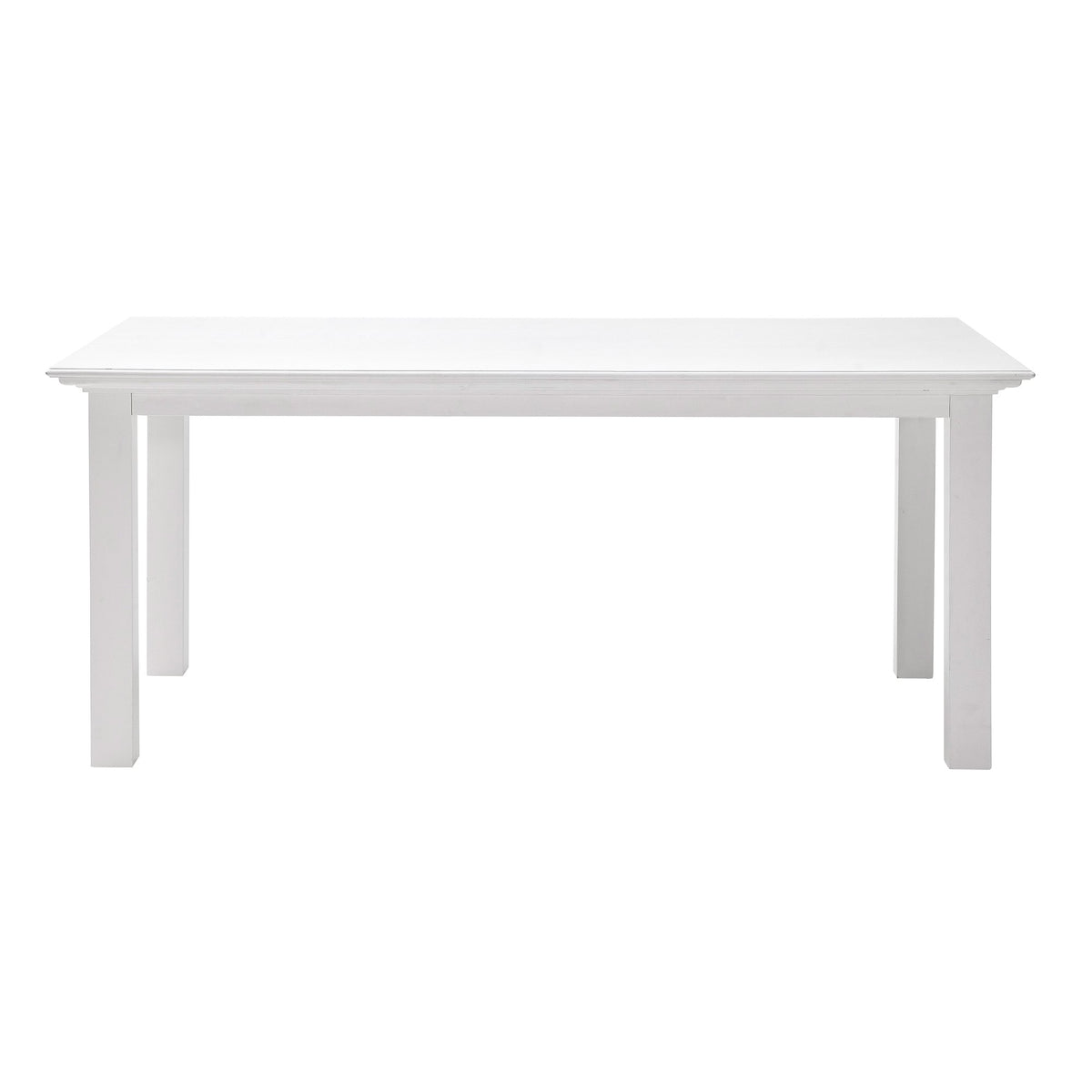 NovaSolo Halifax Dining Table, Classic White