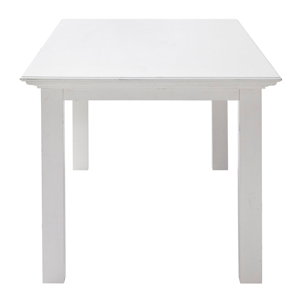 NovaSolo Halifax Dining Table, Classic White – view 3