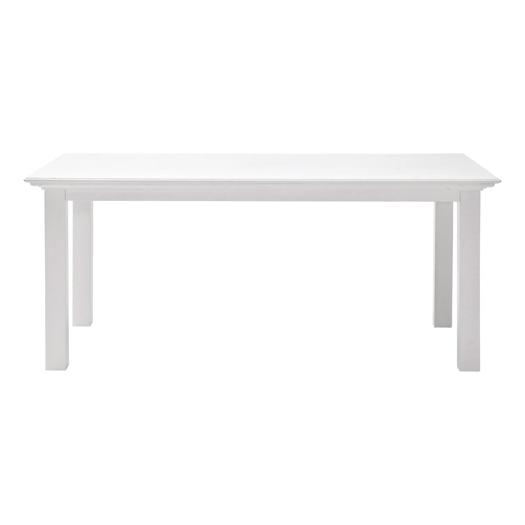 NovaSolo Halifax Dining Table, Classic White