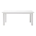 NovaSolo Halifax Dining Table, Classic White