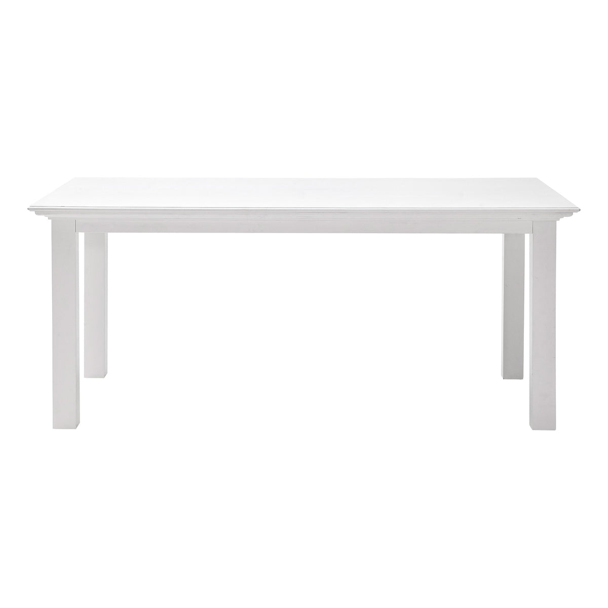 NovaSolo Halifax Dining Table, Classic White