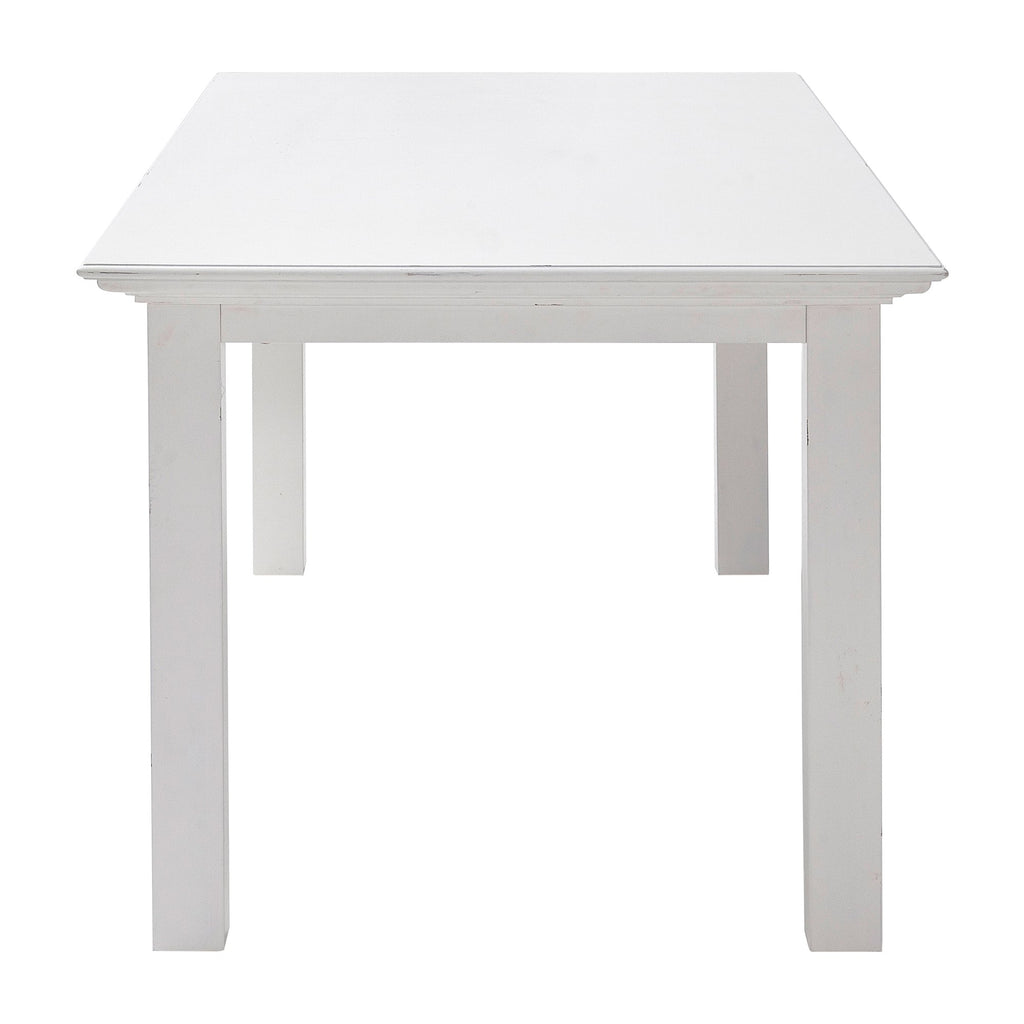 NovaSolo Halifax Dining Table, Classic White – view 3