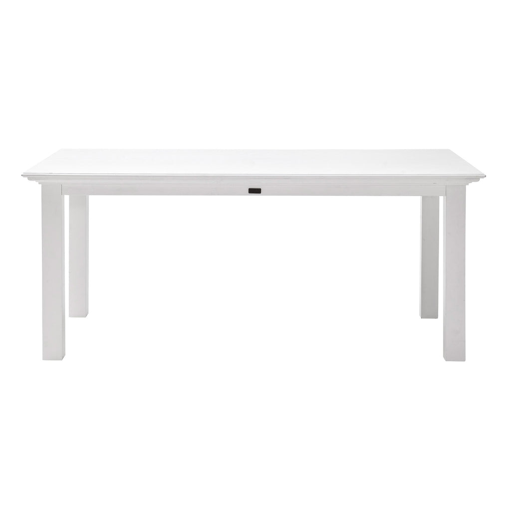 NovaSolo Halifax Dining Table, Classic White – view 5