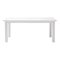 NovaSolo Halifax Dining Table, Classic White