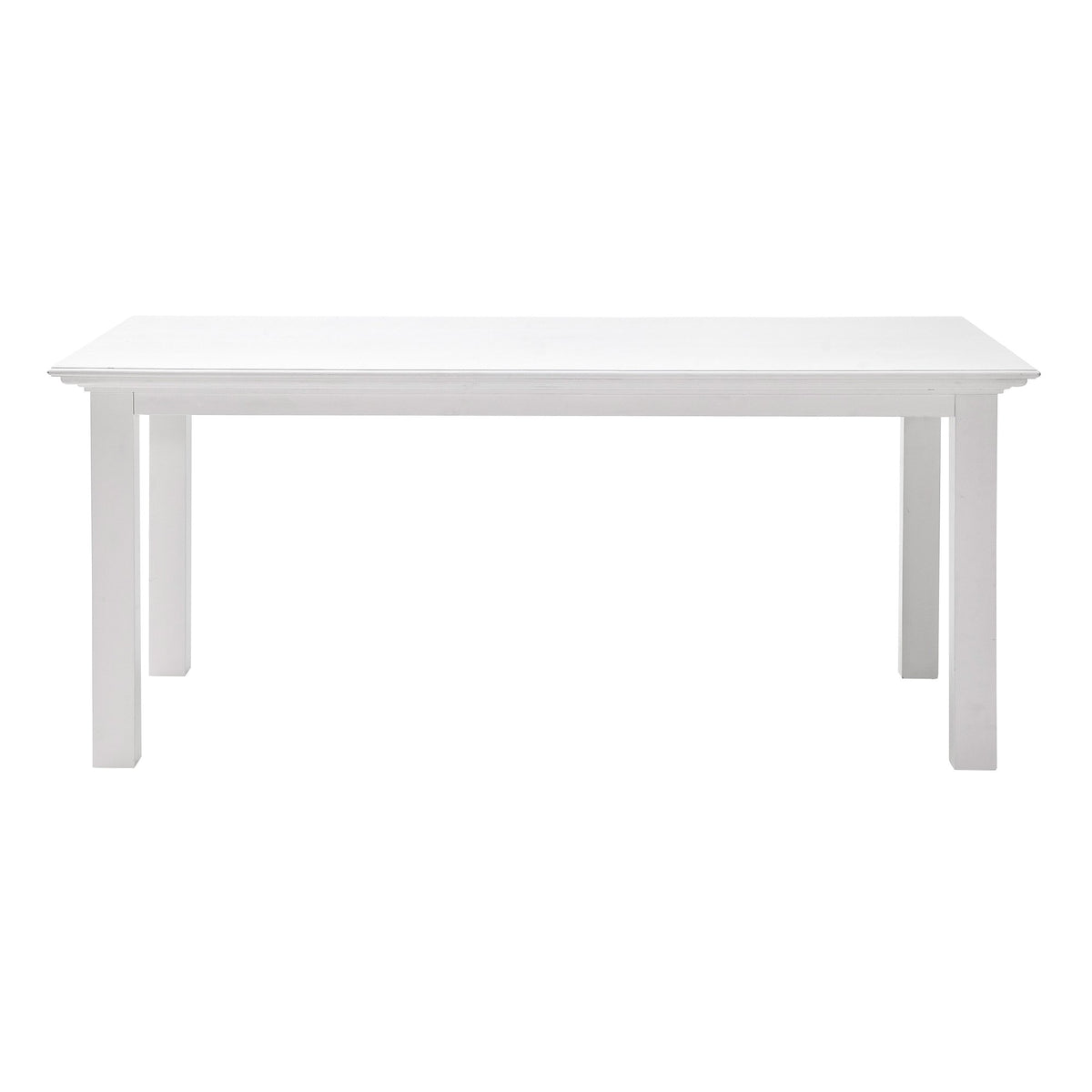 NovaSolo Halifax Dining Table, Classic White