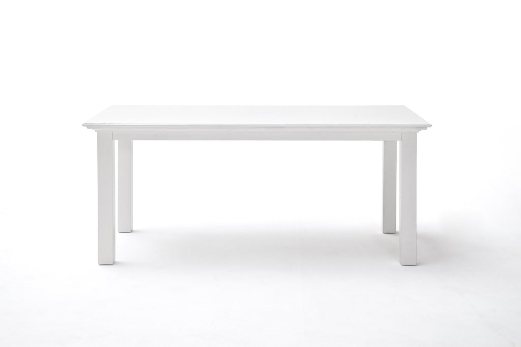 NovaSolo Halifax Dining Table, Classic White – view 10