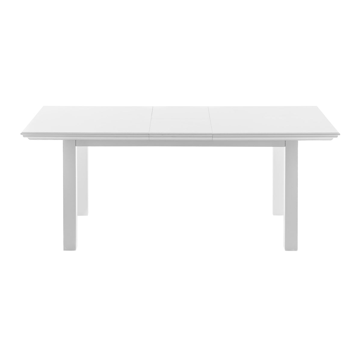 NovaSolo Halifax Dining Extension Table Dining Table, Classic White – view 2