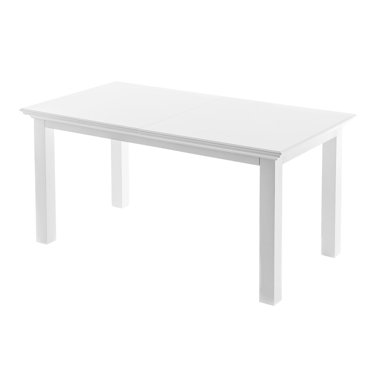 NovaSolo Halifax Dining Extension Table Dining Table, Classic White – view 3