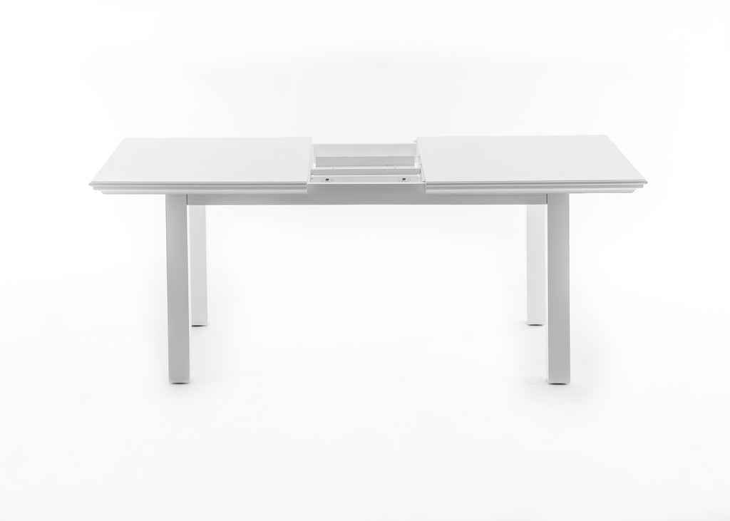 NovaSolo Halifax Dining Extension Table Dining Table, Classic White – view 8