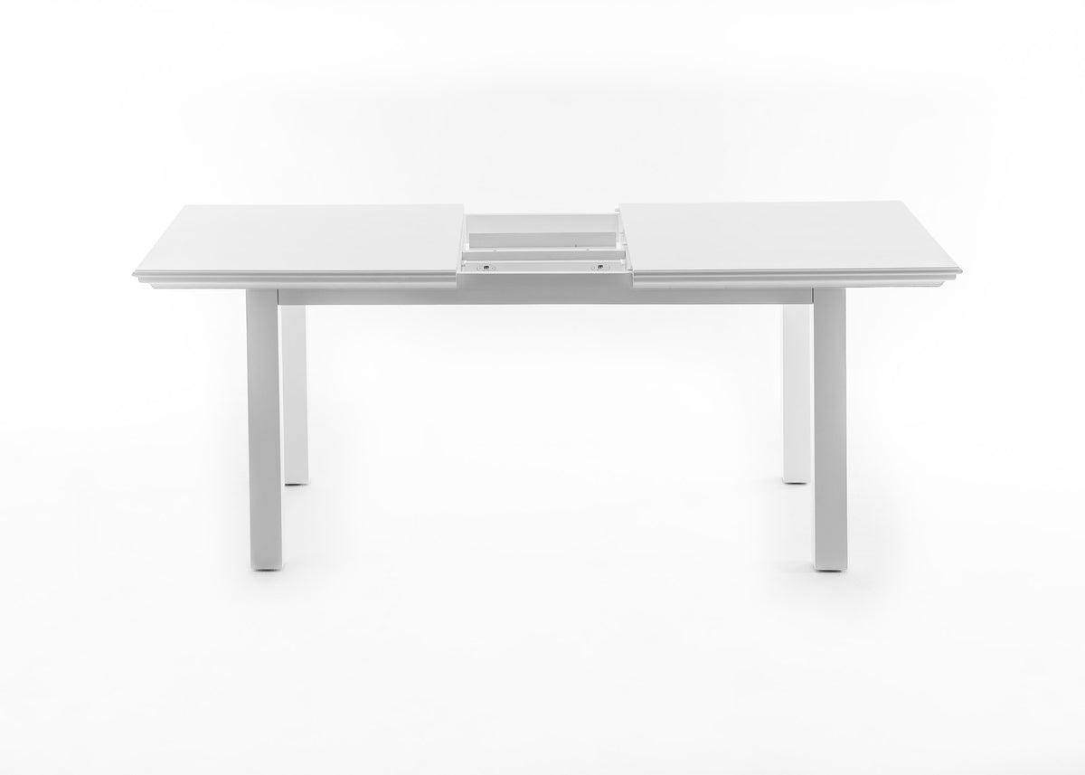 NovaSolo Halifax Dining Extension Table Dining Table, Classic White – view 8