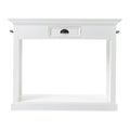 NovaSolo Halifax 3-Piece Dining Set Dining Table, Classic White