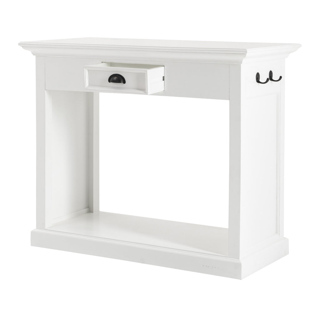 NovaSolo Halifax 3-Piece Dining Set Dining Table, Classic White – view 3