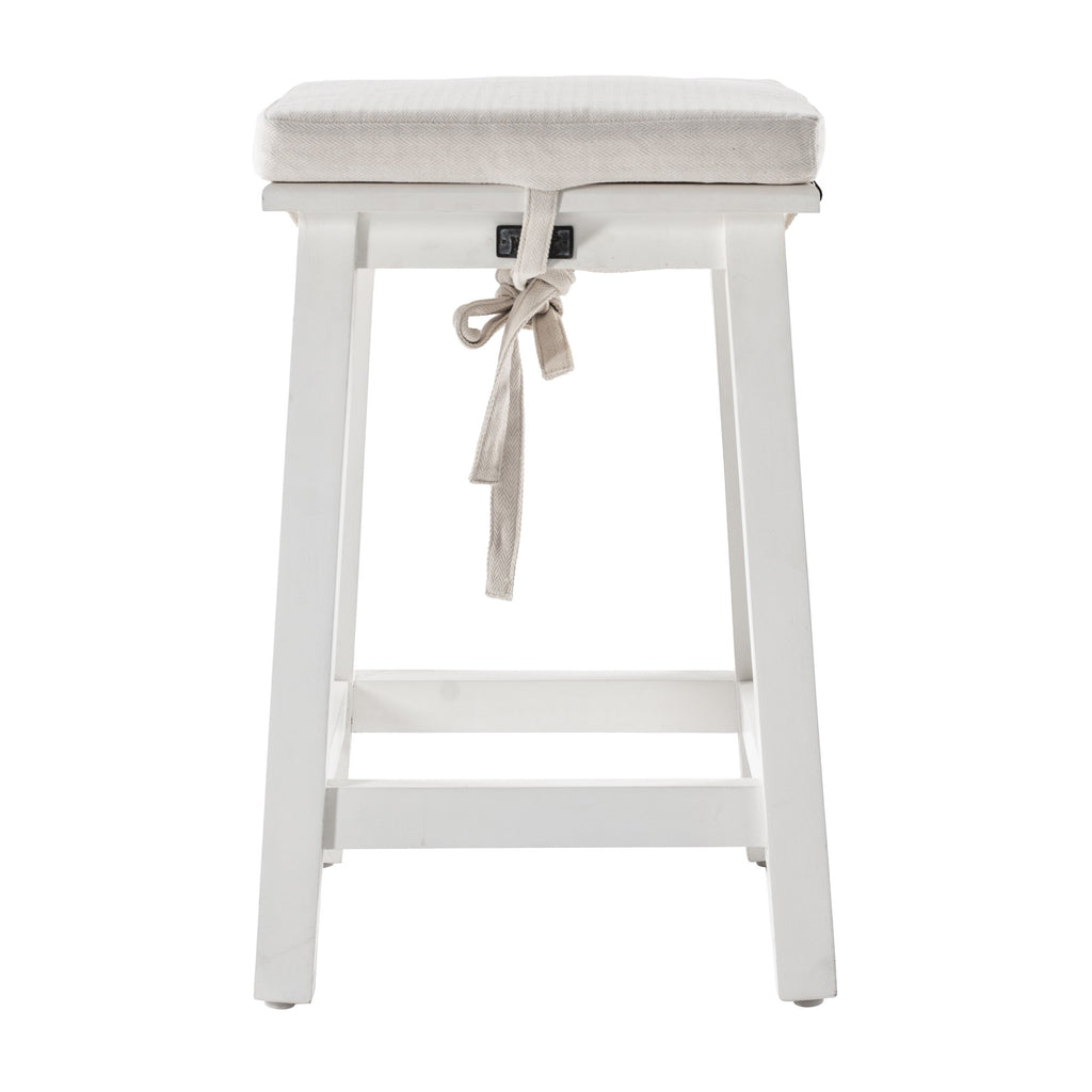 NovaSolo Halifax 3-Piece Dining Set Dining Table, Classic White – view 9