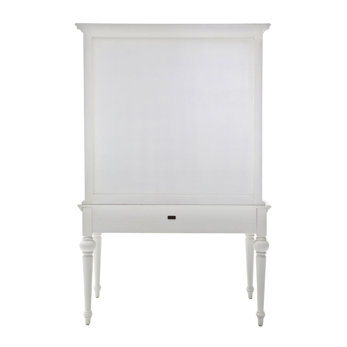 NovaSolo Provence Secretary Desk with Hutch, Classic White – view 4