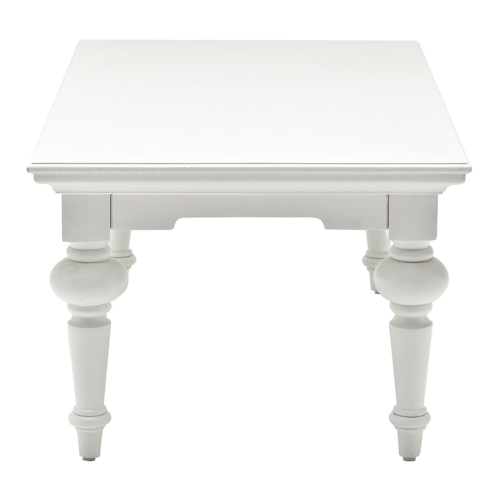NovaSolo Provence Rectangular Coffee Table, Classic White – view 3